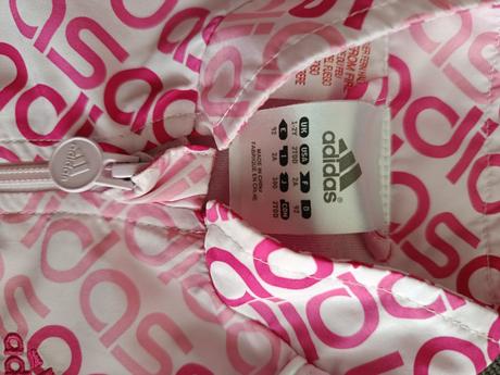 Dievčenská prechodná bunda, adidas,92