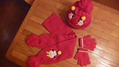 Súprava teplá čiapka a šál, 110