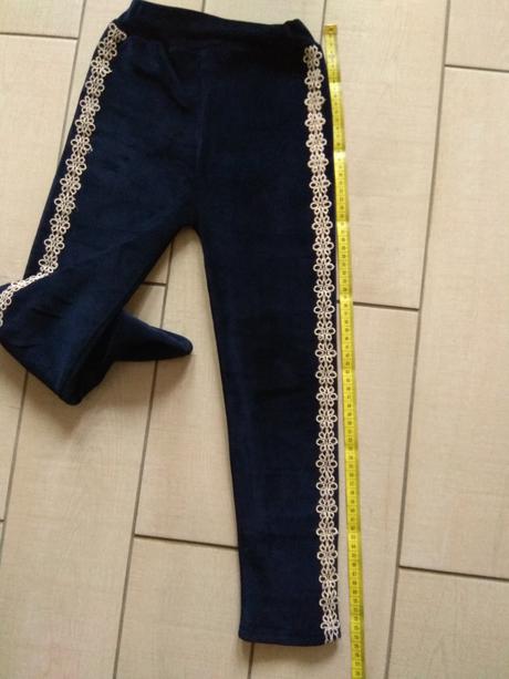 Zateplené legíny velurove, 122