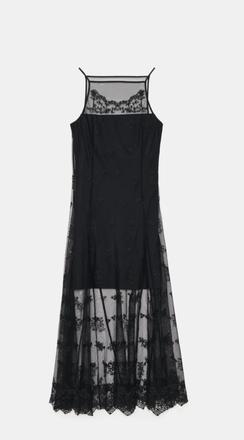 Šaty s priesvitnou sukňou, mohito,42 / xl