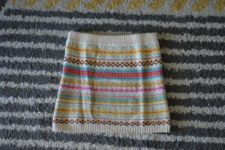 Pletená sukňa 122/128, h&m,122