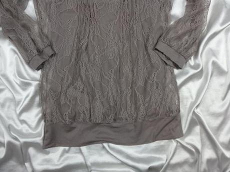 Taifun čipkovaná blúzka s topom, 38