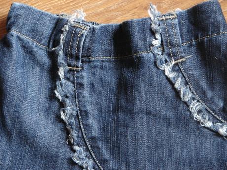 Rifľová suknička (1x oblečená), mothercare,86