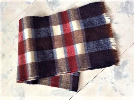 Vlnený kašmírový šál, l