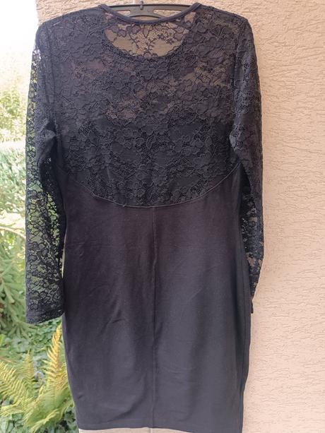 Šaty s dlhým rukávom, h&m,m