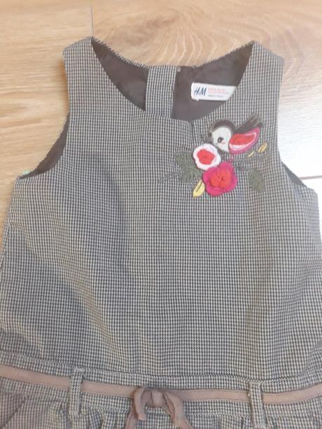 Karovane saty, h&m,92