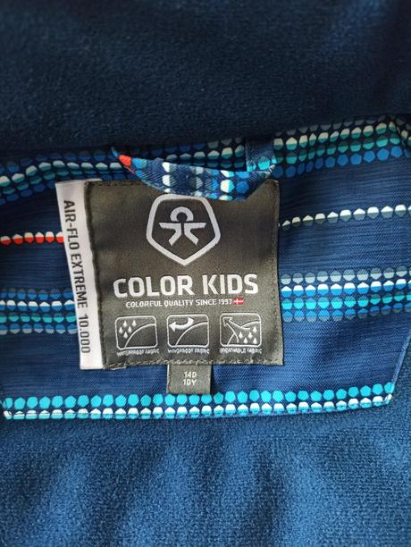 Lyžiarská bunda color kids, 140