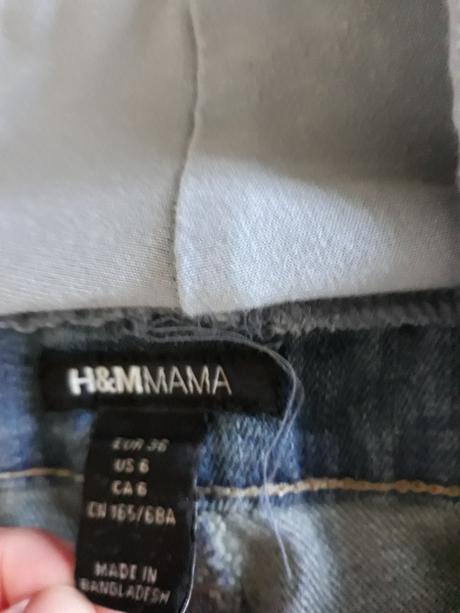 Tehotenské rifle, h&m,s