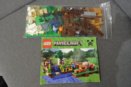 Lego minecraft 21114, 