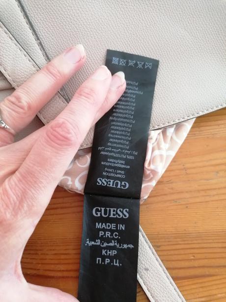 Béžová kabelka guess, guess