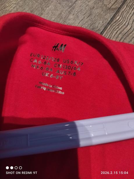 Dievčenské šaty, h&m,128