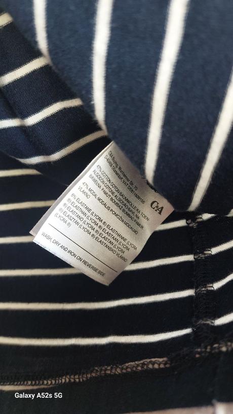 Bavlnené tričko c&a 42/l, c&a,l