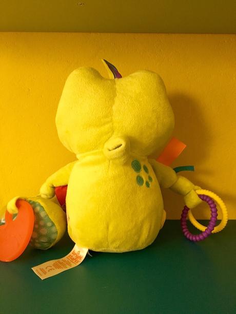 Zelená žabka zn.bright starts,