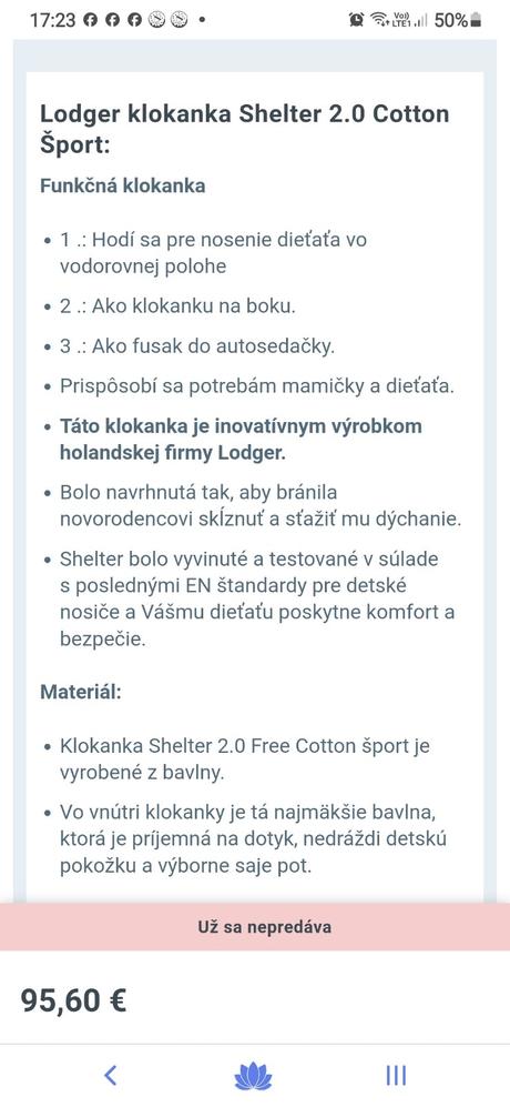 Lodger nosič, lodger