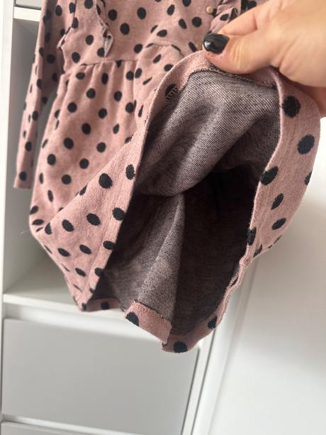 Teplejšie šaty zara s volanikmi, zara,104