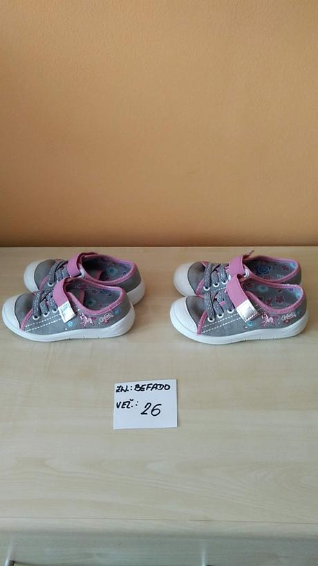 Plátené tenisky zn.befado veľ.26, 26