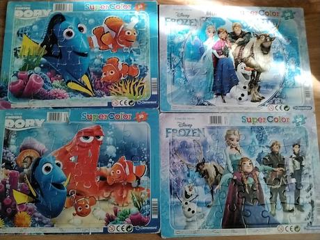 Puzzle dory,  frozen, 