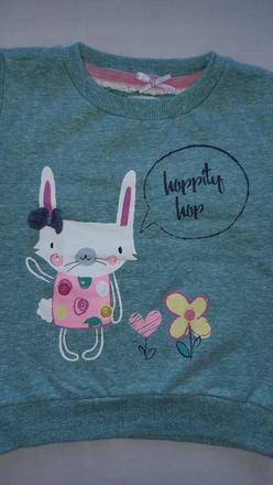 Mikina crafted v.86 zelena zajko, 86