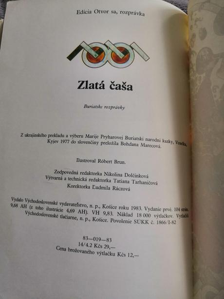 Detská kniha - zlatá čaša,
