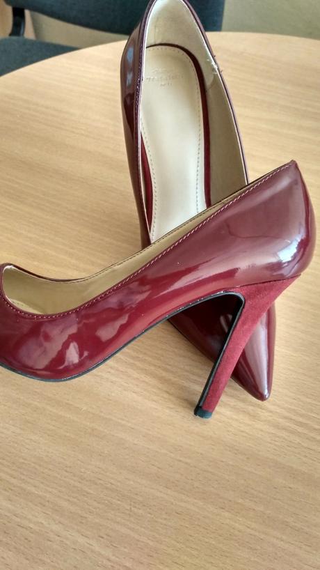 Lodičky zara bordové, zara,40