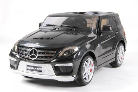 Elektrické autíčko mercedes-benz ml63 amg, eva kol,