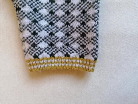 Teplé pletené nohavice orange mayonnaise , veľ. 68, 68