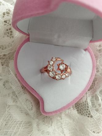 Prstienok pozlateny striebro zasnubny,