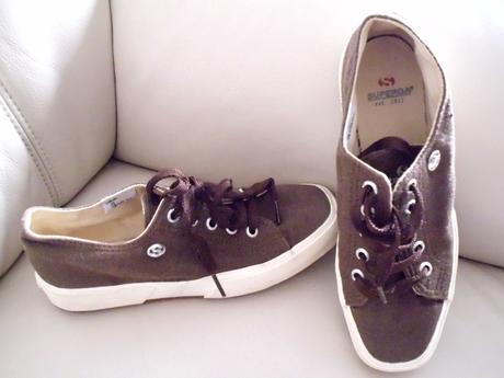Superga tmavohnedé, 37