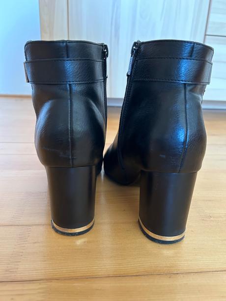 Čierne čižmičky jenny fairy, 39