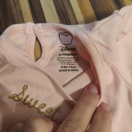 Teplakova súprava pre dievčatko disney 6-9m nové, disney,68 / 74 / 80