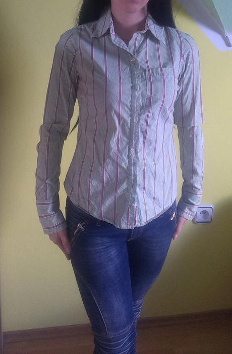 Dámska značková košeľa american eagle, american eagle,s