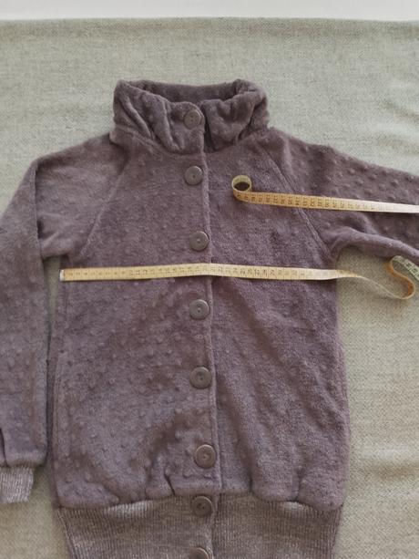 Dievčenský mikinový kabátik, pompdelux,134