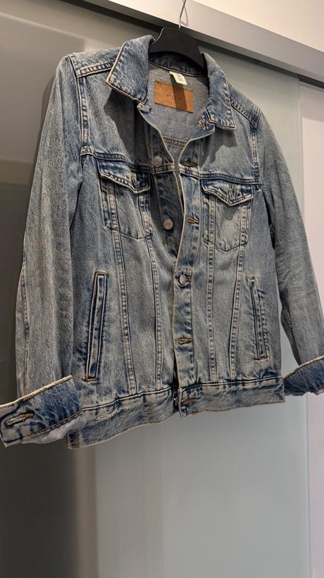 Dámska rifľová bunda, h&m,36