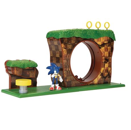 Ježko sonic a green hill zone set,