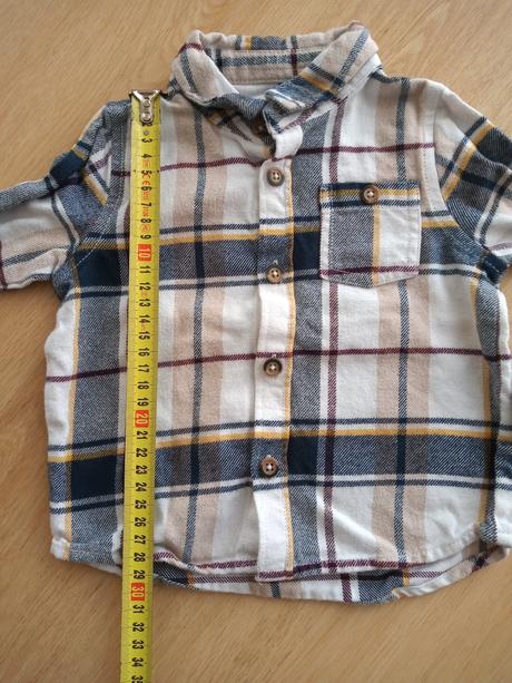 Kockované košele s dlhým rukávom, zara,86