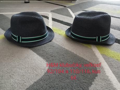 Klobúčiky h&m 92-116, h&m,92 / 116