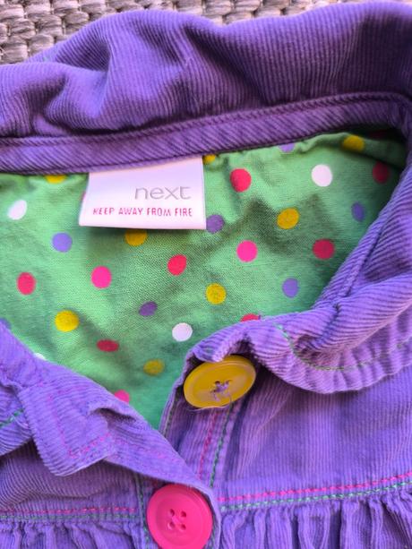 Menčestrové šaty, next,98