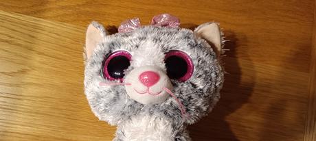 Ty beanie sivá mačka, 