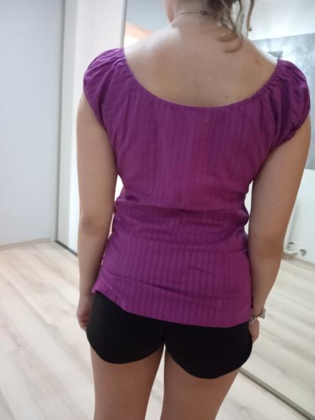 Značkový košielkový topík- bavlnený viceversa, s