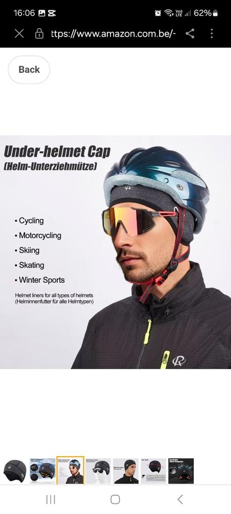 Cyklistická čiapka rotto, l