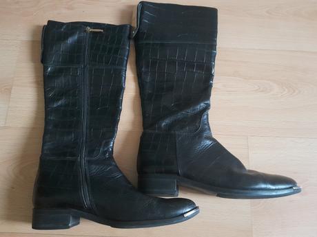 Kožené čižmy, baldinini,40