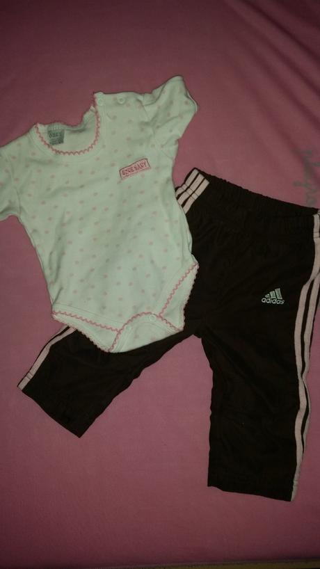 Adidas šuštaky+body, adidas,68