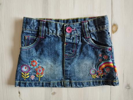 Riflová sukňa, evie angel,86