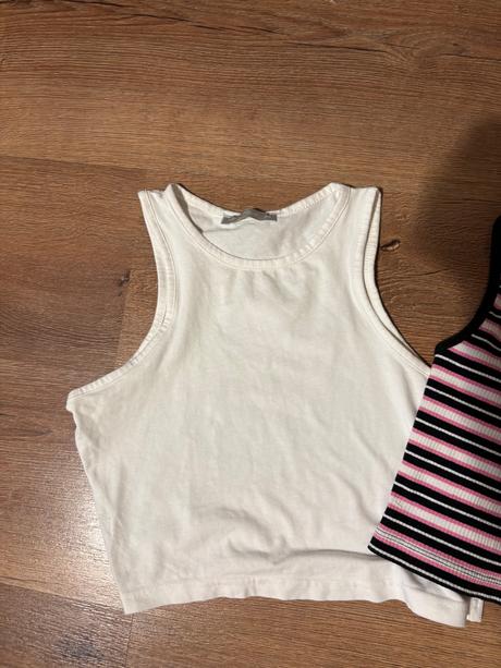 Crop topy, fishbone,xs
