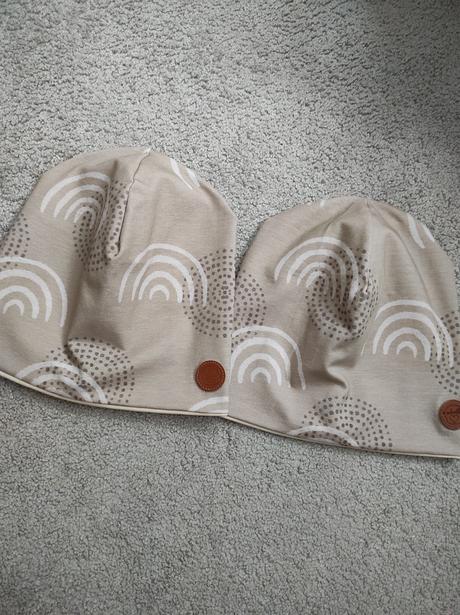 Bezova dvojvrstvova s duhami handmade, 98 / 104 / 110 / 116