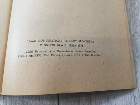 Brožura zjazd kss 1958,