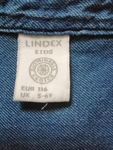 Riflová košeľa lindex, lindex,116