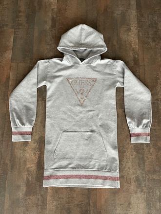 Predlzena mikina, saty s kapucnou, guess,134