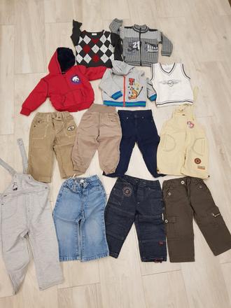 Balík oblečenia pre chlapca veľkosť 86, 86–98