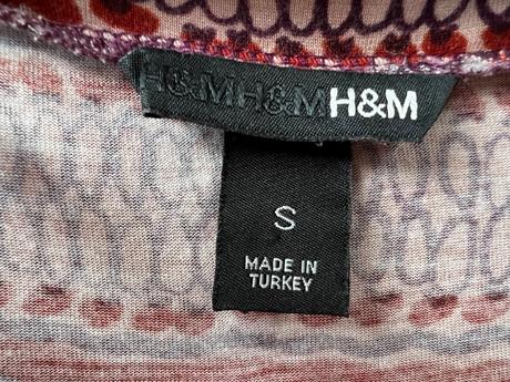Tričko s holými plecami - veľ. s, s výstrihom - v, h&m,s